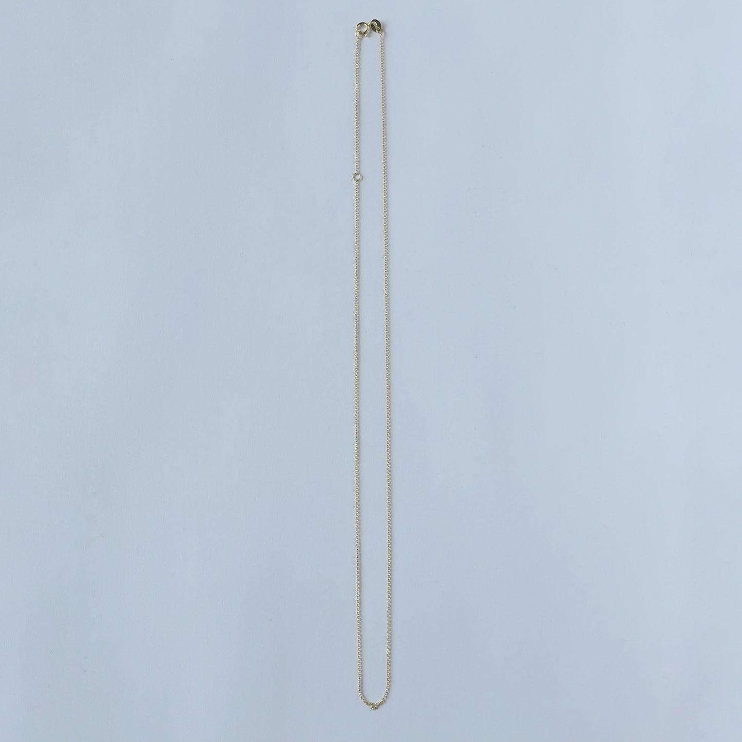 Cadena mini rolo en oro amarillo de 14k