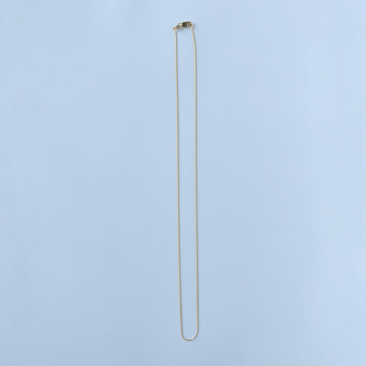 Cadena baby wheat oro amarillo 14k