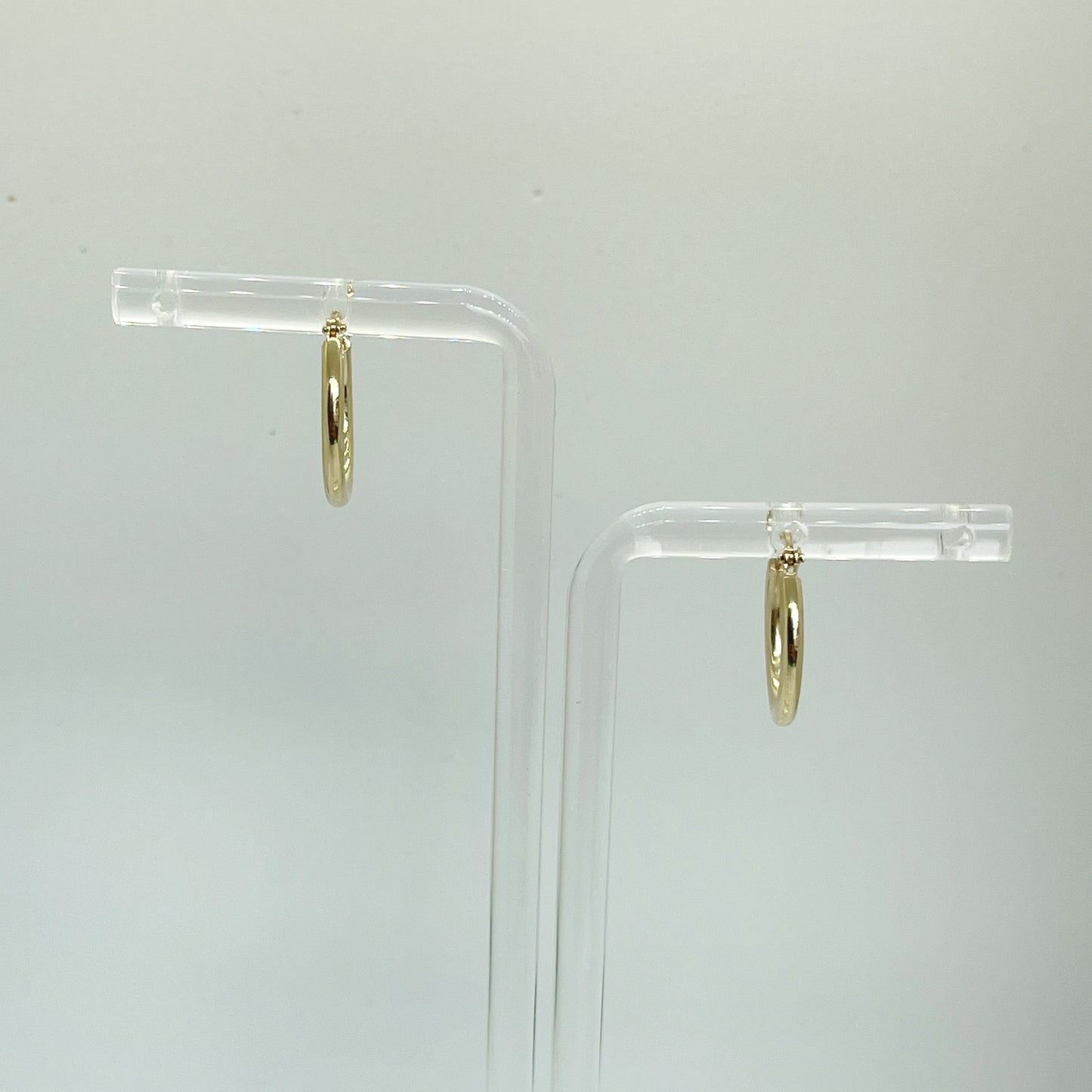 Argolla en oro amarillo 14k de 17mm finas