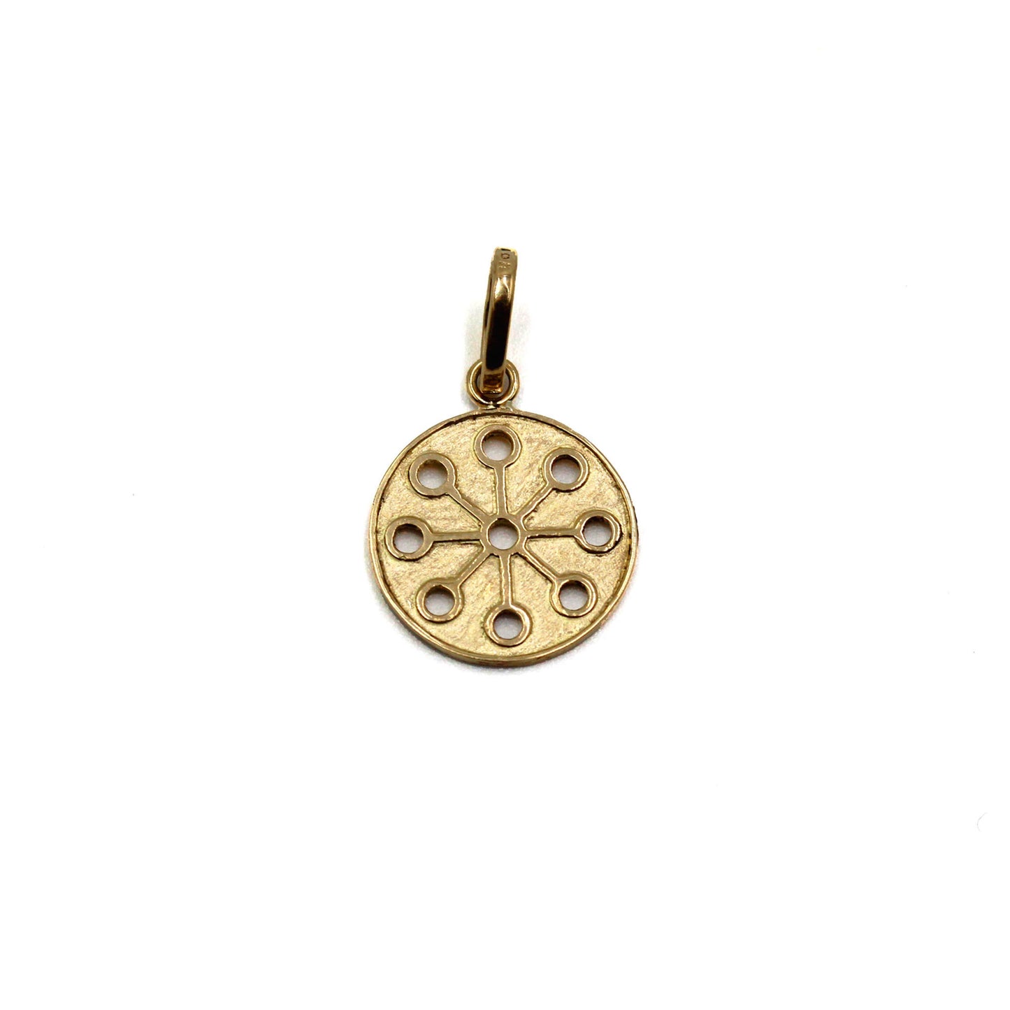 Dije de Oro 18k de Talisman de Clarividencia