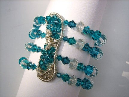 Dazzling Spacers Bracelet Wire Jewelry Tutorial