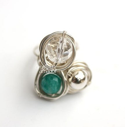 Orbits Ring Wire Jewelry Tutorial