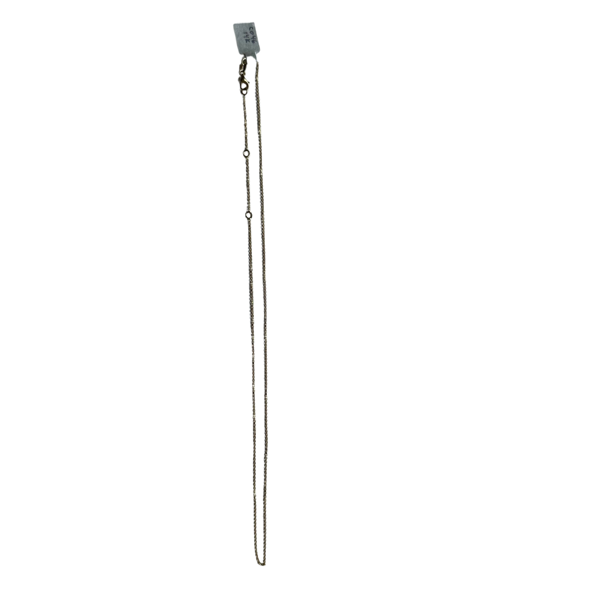 Cadena cable en oro rosa 14k