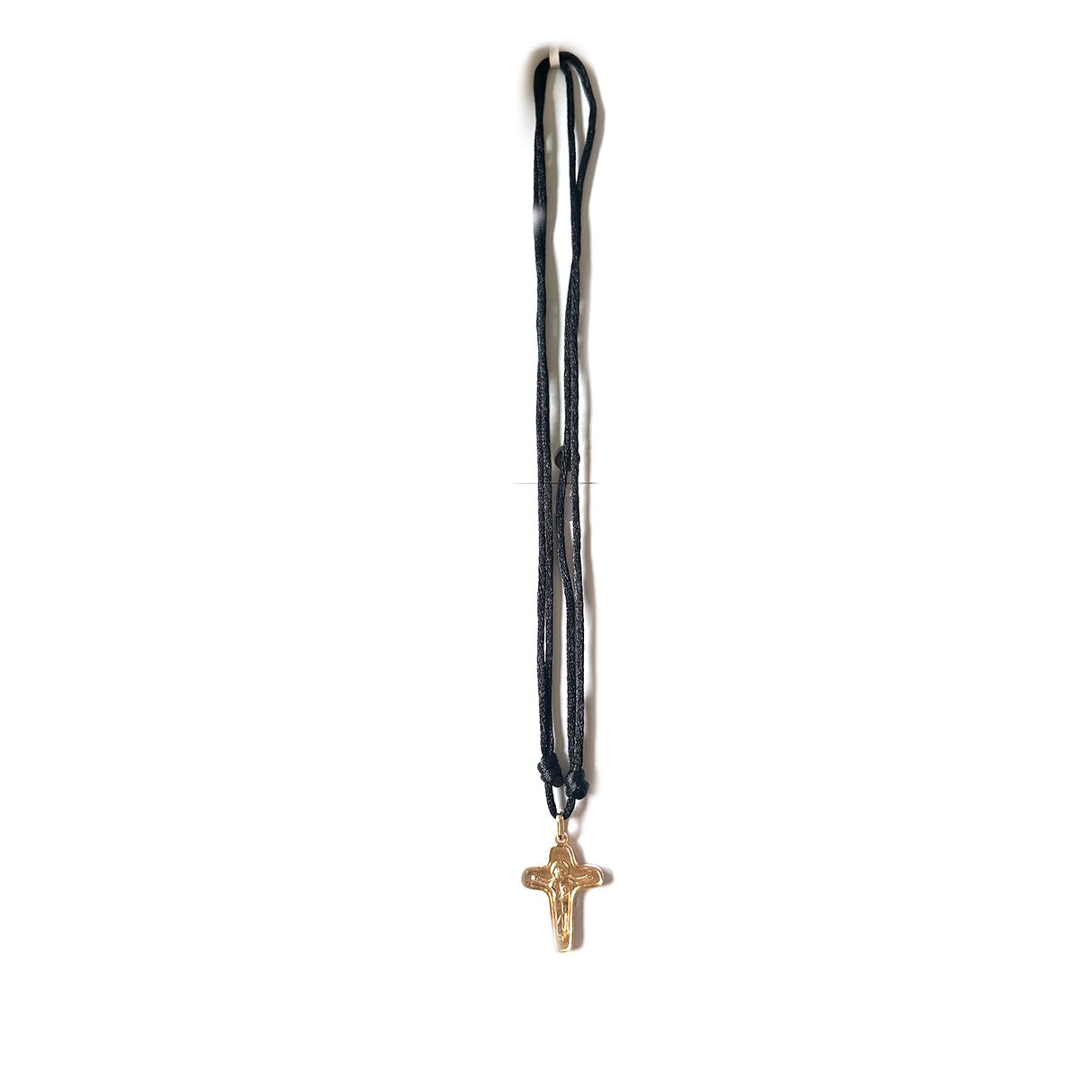 Cruz de la unidad grande en plata con baño de oro