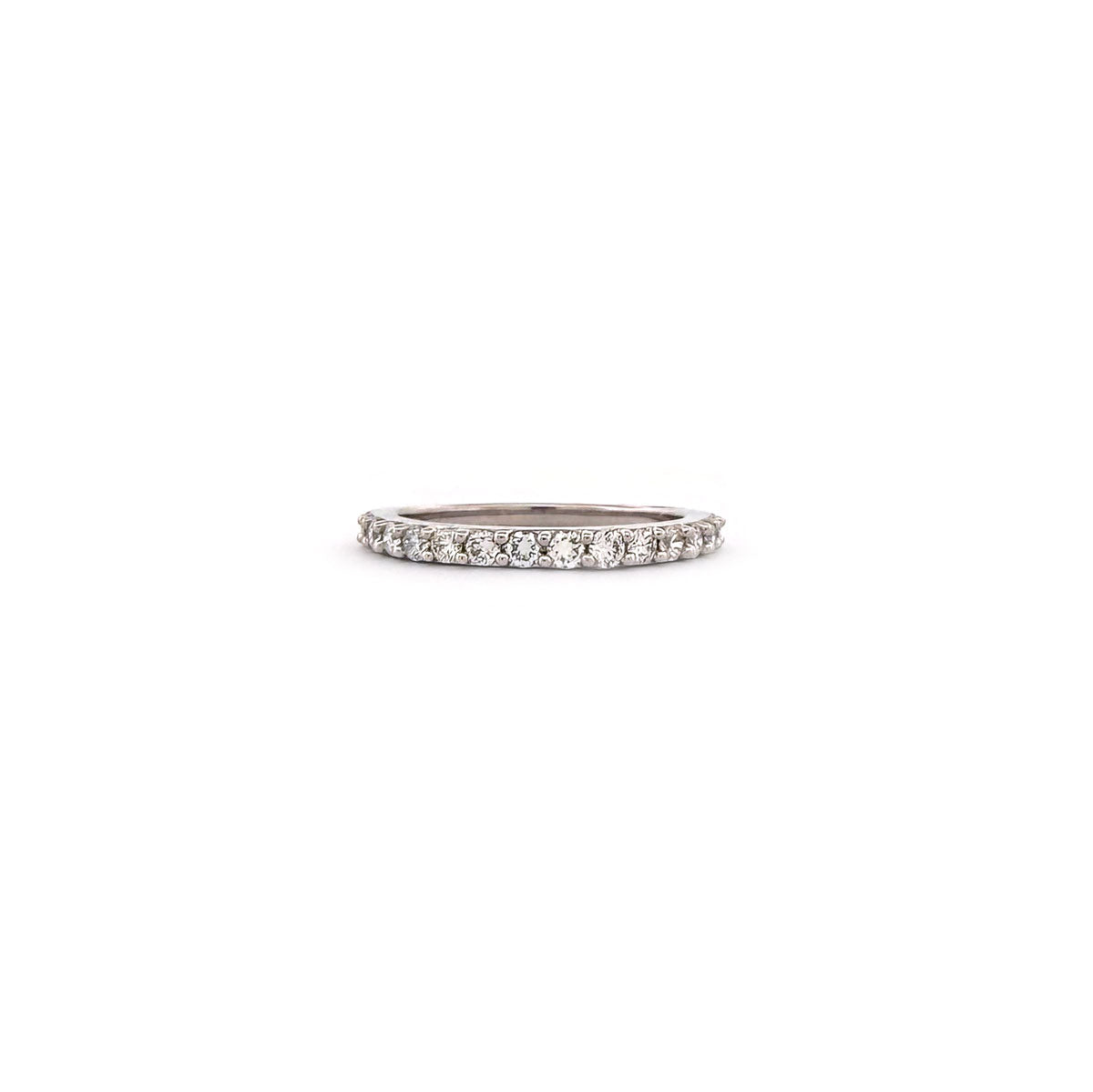 Set de anillo de compromiso corte pera y medio cintillo de diamantes de laboratorio 1ctw