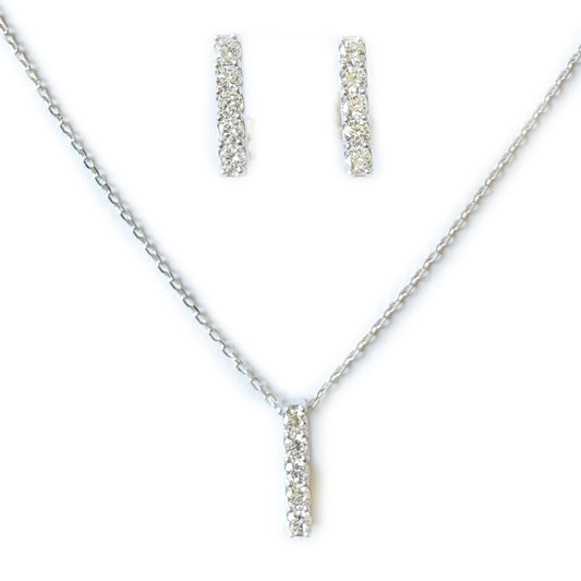 Set de barrita de diamantes de laboratorio 0.75ctw
